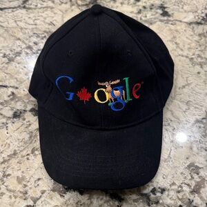Google Black Cap with Colorful Logo